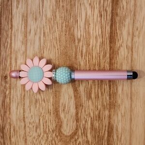 Beaded stylus/pen